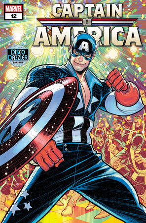 CAPTAIN AMERICA #12 ELIZABETH TORQUE DISCO DAZZLER VARIANT *RELEASE DATE: 8/28/24*