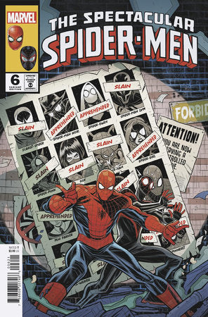 THE SPECTACULAR SPIDER-MEN #6 ELIZABETH TORQUE HOMAGE VARIANT [DPWX] *RELEASE DATE: 8/7/24*