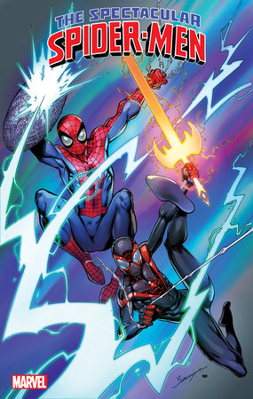 THE SPECTACULAR SPIDER-MEN #10 MARK BAGLEY VARIANT *RELEASE DATE: 12/18/24*