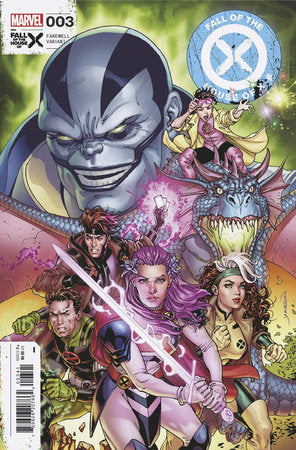 FALL OF THE HOUSE OF X #3 DAVID YARDIN FAREWELL KRAKOA VARIANT [FHX]