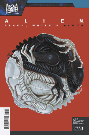 ALIEN: BLACK, WHITE & BLOOD #2 DOALY VARIANT