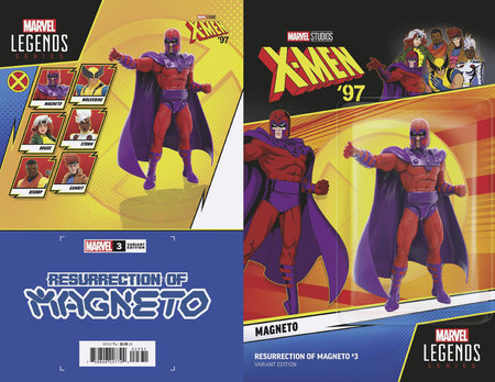 RESURRECTION OF MAGNETO #3 X-MEN 97 MAGNETO ACTION FIGURE VARIANT [FHX] *(DH A16)*