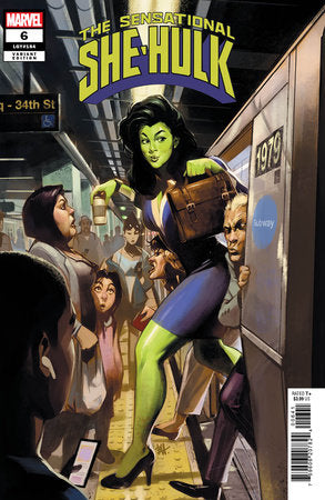 SENSATIONAL SHE-HULK #6 BEN HARVEY VARIANT