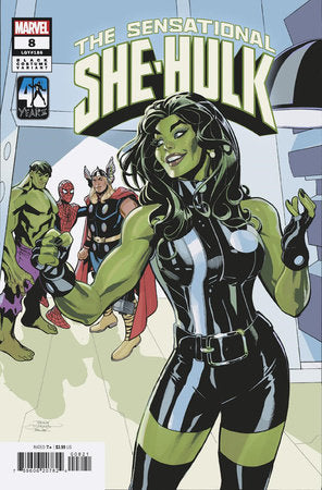 SENSATIONAL SHE-HULK #8 TERRY DODSON BLACK COSTUME VARIANT