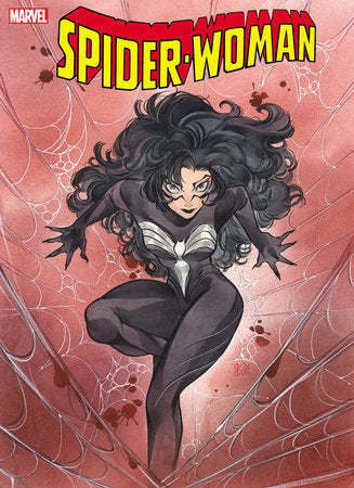 SPIDER-WOMAN #7 PEACH MOMOKO BLACK COSTUME VARIANT