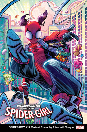 SPIDER-BOY #12 ELIZABETH TORQUE VARIANT *RELEASE DATE: 10/23/24*