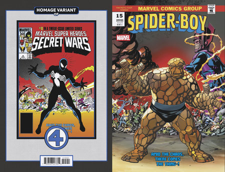 SPIDER-BOY #15 MIKE MCKONE FANTASTIC FOUR HOMAGE VARIANT *RELEASE DATE: 1/29/25*