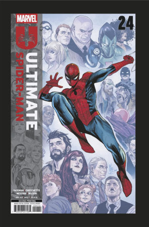 ULTIMATE SPIDER-MAN #24 MARCO CHECCHETTO 2ND PRINTING VARIANT *RELEASE DATE 4/8/26*