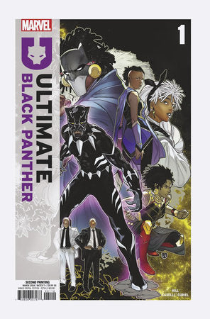 ULTIMATE BLACK PANTHER #1 R.B. SILVA 2ND PRINTING VARIANT