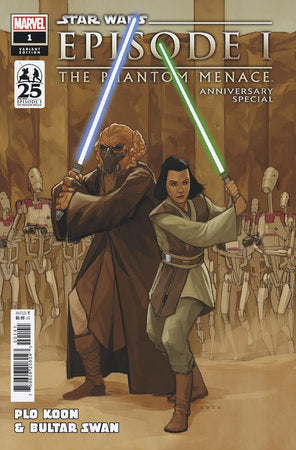 STAR WARS: PHANTOM MENACE 25TH ANNIVERSARY SPECIAL #1 PHIL NOTO PLO KOON & BULTA R SWAN MASTER & APPRENTICE VARIANT