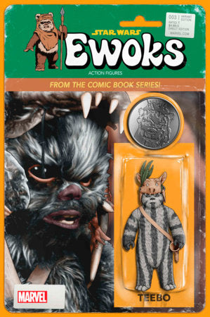 STAR WARS: EWOKS #3 JOHN TYLER CHRISTOPHER ACTION FIGURE VARIANT *RELEASE DATE: 12/18/24*