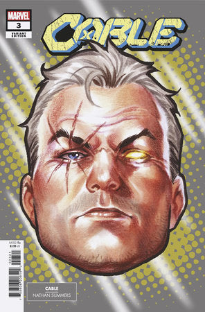 CABLE #3 MARK BROOKS HEADSHOT VARIANT [FHX]