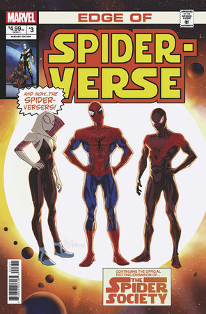 EDGE OF SPIDER-VERSE #3 PETE WOODS HOMAGE VARIANT