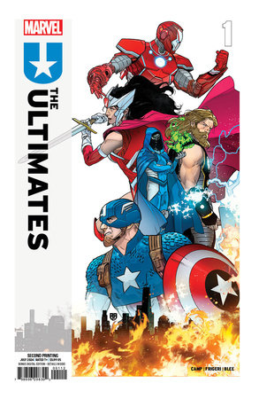 ULTIMATES #1 R.B. SILVA 2ND PRINTING VARIANT