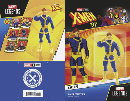 X-MEN: FOREVER #1 X-MEN 97 CYCLOPS ACTION FIGURE VARIANT [FHX]