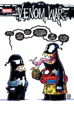 VENOM WAR #1 SKOTTIE YOUNG VARIANT [VW] *RELEASE DATE: 8/7/24*