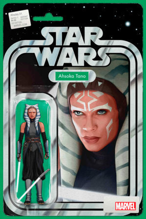 STAR WARS: AHSOKA #1 JOHN TYLER CHRISTOPHER ACTION FIGURE VARIANT