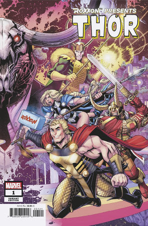 ROXXON PRESENTS: THOR #1 NICK BRADSHAW CONNECTING VARIANT *RELEASING 4/17/24*