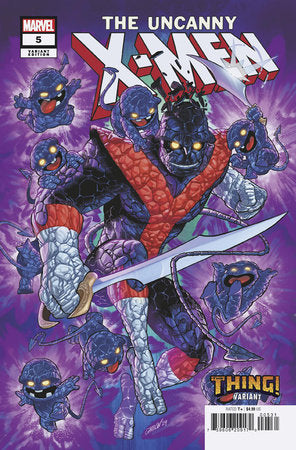 UNCANNY X-MEN #5 JAVIER GARRON THE THING! VARIANT *RELEASE DATE: 11/13/24*