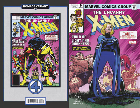 UNCANNY X-MEN #9 DAVID LOPEZ FANTASTIC FOUR HOMAGE VARIANT *RELEASE DATE: 1/22/25*