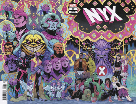 NYX #10 FRANCESCO MORTARINO WRAPAROUND VARIANT *RELEASE DATE 4/30/25* *(DH H4)*