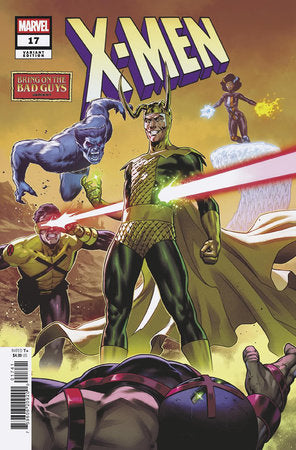 X-MEN #17 CAFU BRING ON THE BAD GUYS VARIANT *RELEASE DATE 6/4/25* (DH C22)