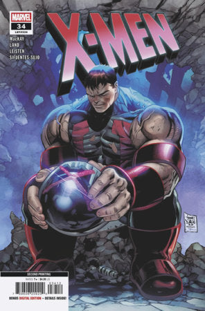 X-MEN #34 TONY DANIEL 2ND PRINTING VARIANT *RELEASE DATE 9/23/26*