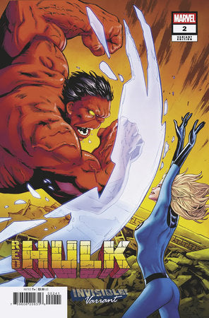 RED HULK #2 GREG LAND INVISIBLE! VARIANT [DOOM] *RELEASE DATE: 3/26/25* *(DH A7)*
