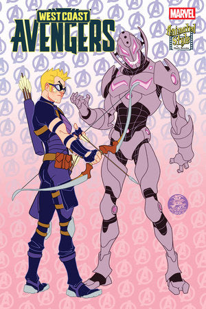 WEST COAST AVENGERS #4 MARK BROOKS ANIMATED-STYLE VARIANT *RELEASE DATE: 2/26/25* *(DH E4)*