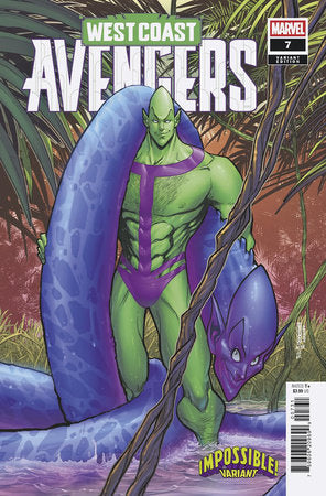 WEST COAST AVENGERS #7 DAVID BALDEON IMPOSSIBLE! VARIANT *RELEASE DATE 5/7/25*  (DH E4)
