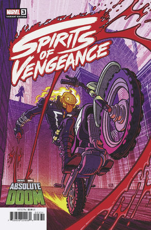 SPIRITS OF VENGEANCE #3 AFU CHAN MARVEL FORTNITE GHOST RIDURR VARIANT *RELEASE DATE: 11/27/24*