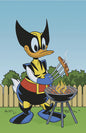 MARVEL & DISNEY: WHAT IF...? DONALD DUCK BECAME WOLVERINE #1 PHIL NOTO DONALD DU CK WOLVERINE VIRGIN VARIANT[1:50] *RELEASE DATE: 7/31/24* *(DH J4)*