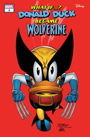 MARVEL & DISNEY: WHAT IF...? DONALD DUCK BECAME WOLVERINE #1 RON LIM VARIANT *RELEASE DATE: 7/31/24* *(DH D3)*