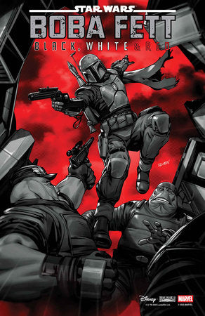 STAR WARS: BOBA FETT - BLACK, WHITE & RED #2 *RELEASE DATE: 10/29/25*(DH I4)