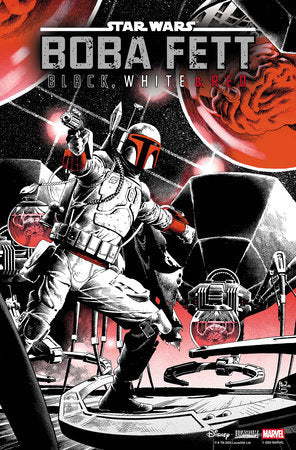 STAR WARS: BOBA FETT - BLACK, WHITE & RED #3 *RELEASE DATE: 11/26/25* *(DH Q3)*