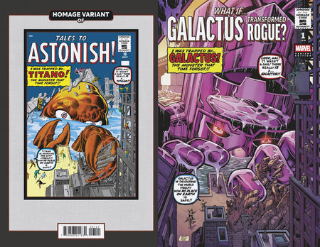 WHAT IF...? GALACTUS: GALACTUS TRANSFORMED ROGUE? #1 DAN JURGENS SCI-FI HOMAGE V ARIANT *RELEASE DATE: 1/22/25*