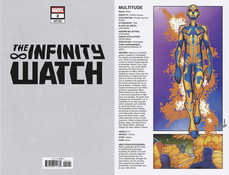 INFINITY WATCH #2 DAVID BALDEON HANDBOOK HOMAGE VARIANT *RELEASE DATE: 2/19/25* *(DH K3)*