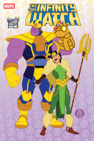 INFINITY WATCH #3 MARK BROOKS ANIMATED-STYLE VARIANT *RELEASE DATE: 3/26/25* *(DH K3)*