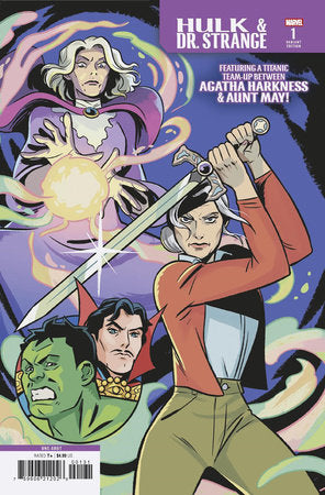 HULK & DOCTOR STRANGE #1 NATACHA BUSTOS VARIANT *RELEASE DATE 5/21/25* *(DH A10)*