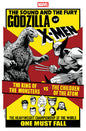 GODZILLA VS. X-MEN #1 LEE GARBETT VERSUS VARIANT *RELEASE DATE: 5/14/25* *(DH R3)*