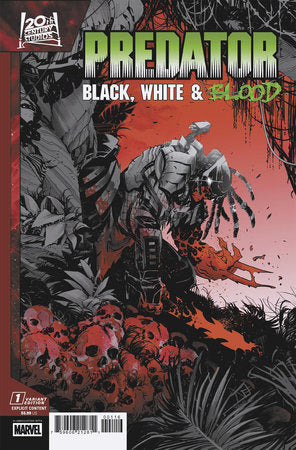 PREDATOR: BLACK, WHITE & BLOOD #1 *RELEASE DATE 7/9/25* *(DH R2)*