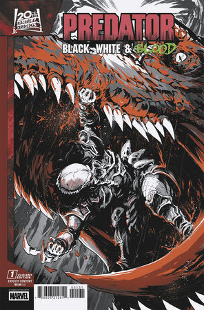 PREDATOR: BLACK, WHITE & BLOOD #1 *RELEASE DATE 7/9/25* *(DH R2)*