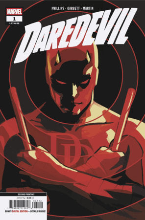 DAREDEVIL #1 LEE GARBETT 2ND PRINTING VARIANT *RELEASE DATE 5/13/26*