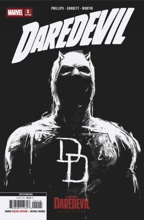 DAREDEVIL #1 MARVEL TELEVISION 5TH PRINTING VARIANT *RELEASE DATE 8/26/26*