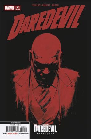 DAREDEVIL #2 MARVEL TELEVISION 3RD PRINTING VARIANT *RELEASE DATE 7/29/26*