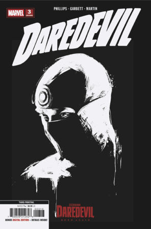 DAREDEVIL #3 MARVEL TELEVISION 3RD PRINTING VARIANT *RELEASE DATE 8/26/26*