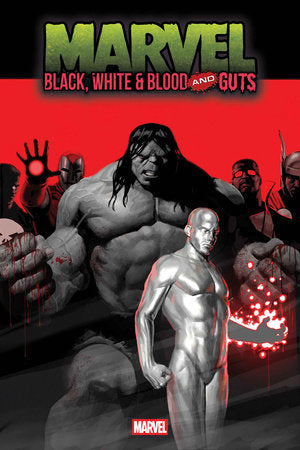 MARVEL: BLACK, WHITE & BLOOD AND GUTS #1 *RELEASE DATE: 10/8/25* *(DH B4)* *(DH J4)*