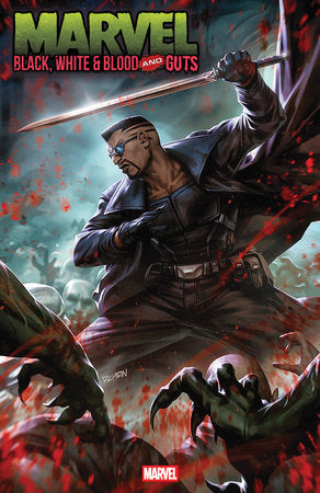 MARVEL: BLACK, WHITE & BLOOD AND GUTS #1 *RELEASE DATE: 10/8/25* *(DH B4)* *(DH J4)*