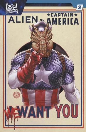 ALIEN VS. CAPTAIN AMERICA #2 *RELEASE DATE: 12/17/25* *(DH E7)*