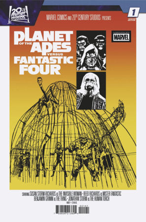 PLANET OF THE APES VS. FANTASTIC FOUR #1 *RELEASE DATE 2/4/26* *(DH D5)* | *(DH A7)*
